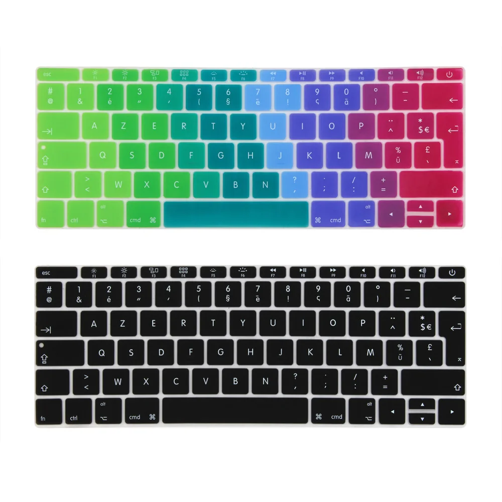Французский Франция ЕС Клавиатура Обложка для 2016-2018 Macbook Pro 13 &quot13 3 дюймов (без