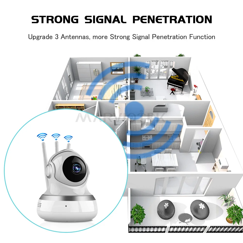1080 P HD мини беспроводная камера ip wifi домашняя безопасности ночного видения ipcam