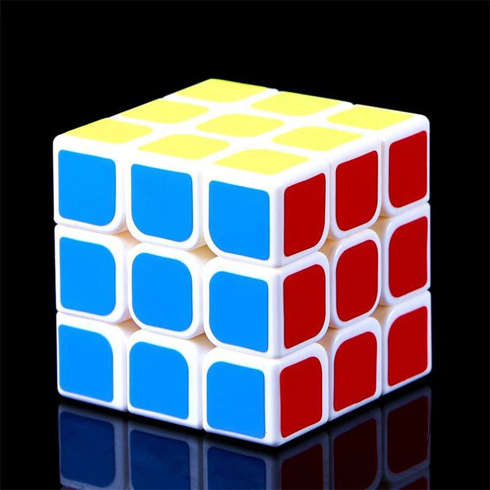 Профессиональный Кубик Рубика 3x3x3 5,7 см скорость для игрушечного кубика антистрессовая наклейка-пазл для детей и взрослых обучающие игрушки