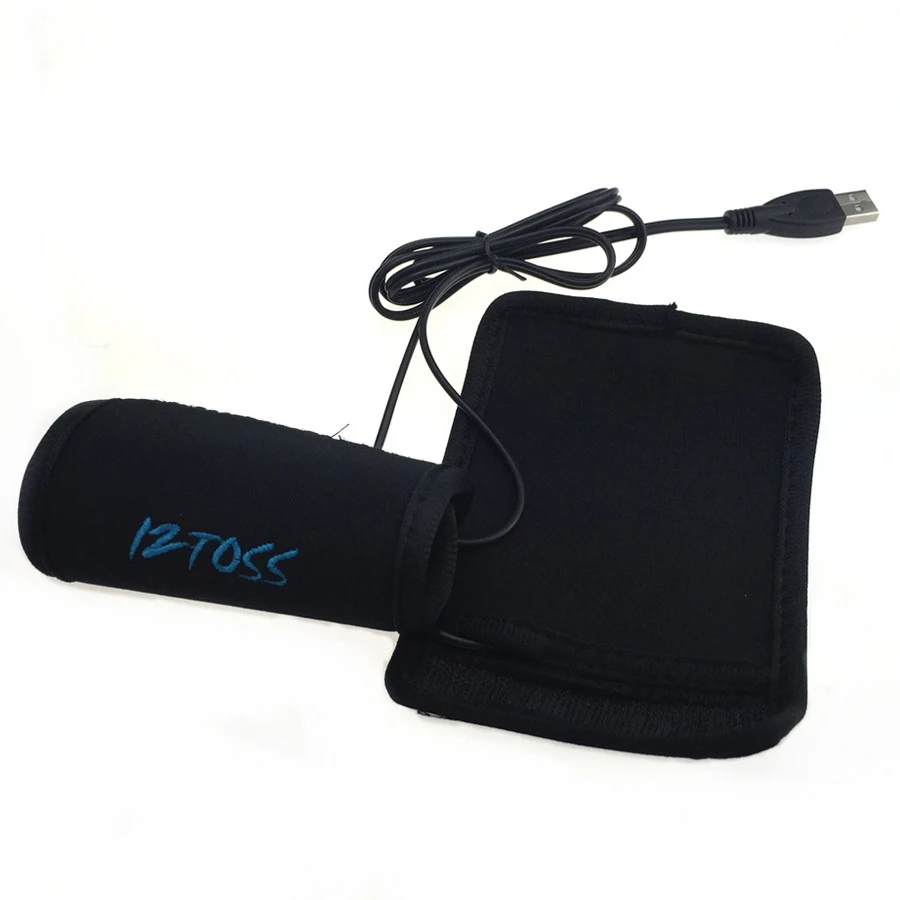 Универсальный Зимний теплый скутер электрический нагревательный руль для