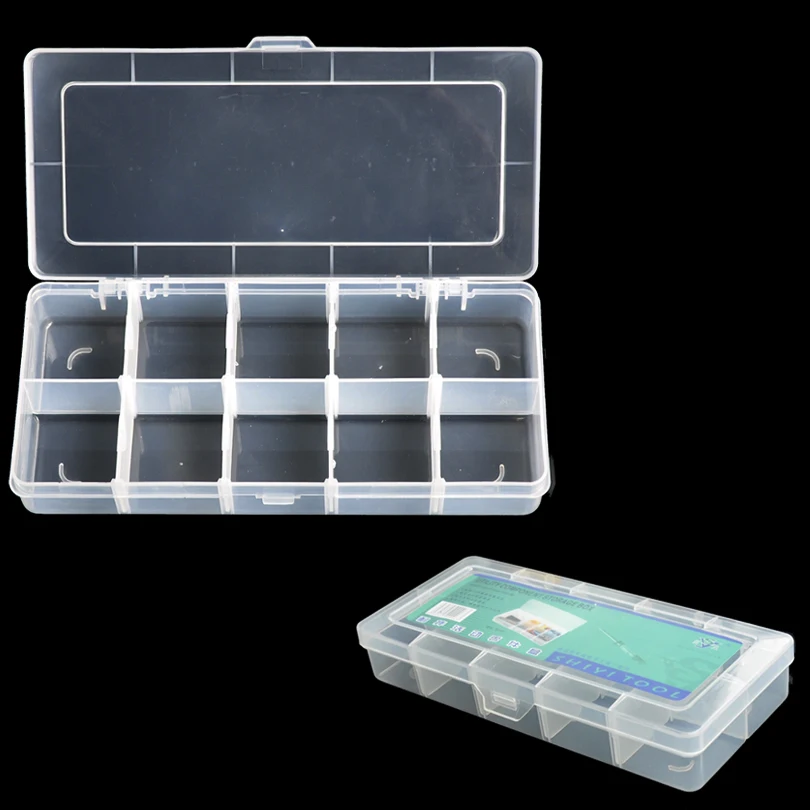 

SY-06 10 Grids Subassembly Wrapper Plastic Storage Box