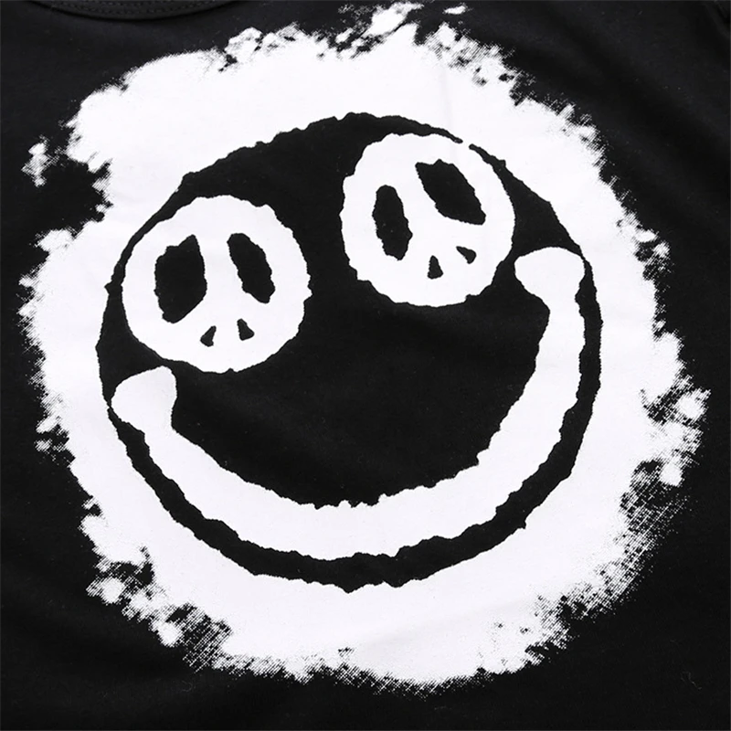 Комплекты одежды для маленьких мальчиков на Хэллоуин футболка с младенцем