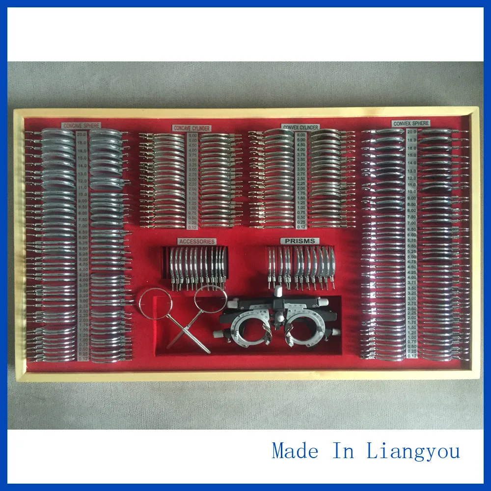 Судебная Объектив установлен 266 шт. объектив доказательства коробка Алюминий