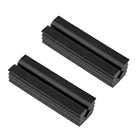 2 шт. Премиум качество резиновый зажим тиски для гольф-клуба валы регги Гольф клуб сцепление тиски зажимы Гольф Вал протектор