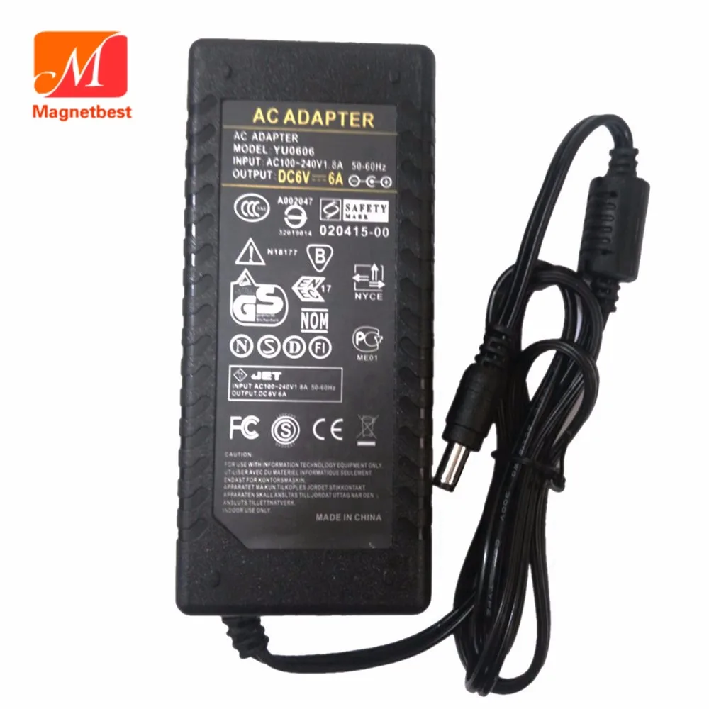 Адаптер переменного и постоянного тока с чипом IC 6 в А 36 Вт|6v power adaptor|dc 6apower 6v |