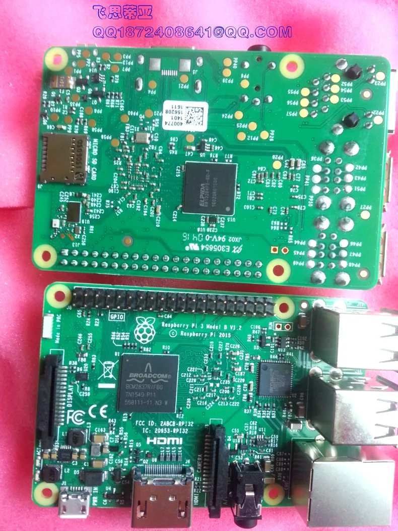 

RASPBERRY PI 3-MODB-1GB RAM spot raspberry Pie 3 типа B BCM2837 макетная плата v1.2