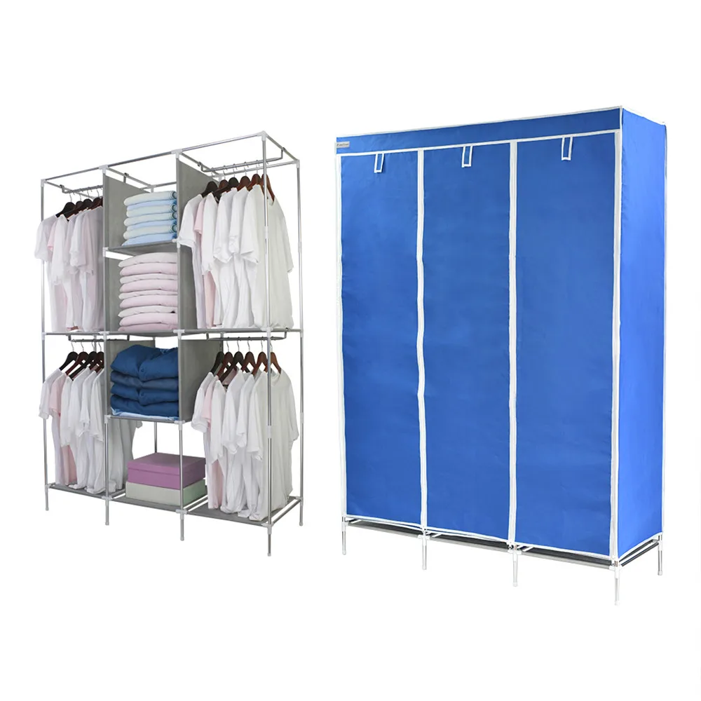 Finether портативный органайзер для хранения шкафа Тканевый шкаф холст домашняя