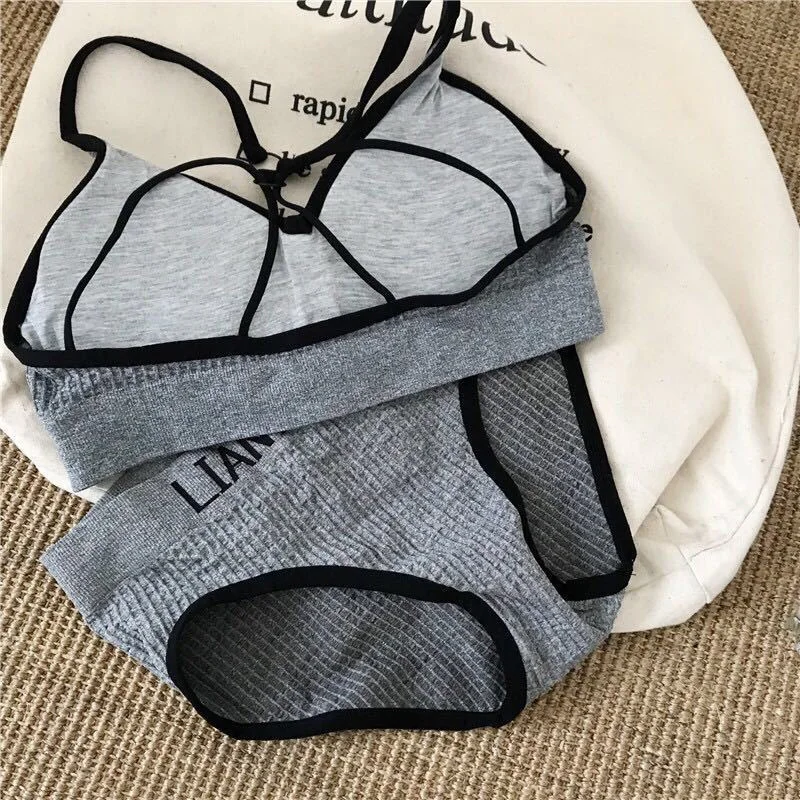 MSSNNG бренд женский спортивный бюстгальтер для упражнений набор с v-образным