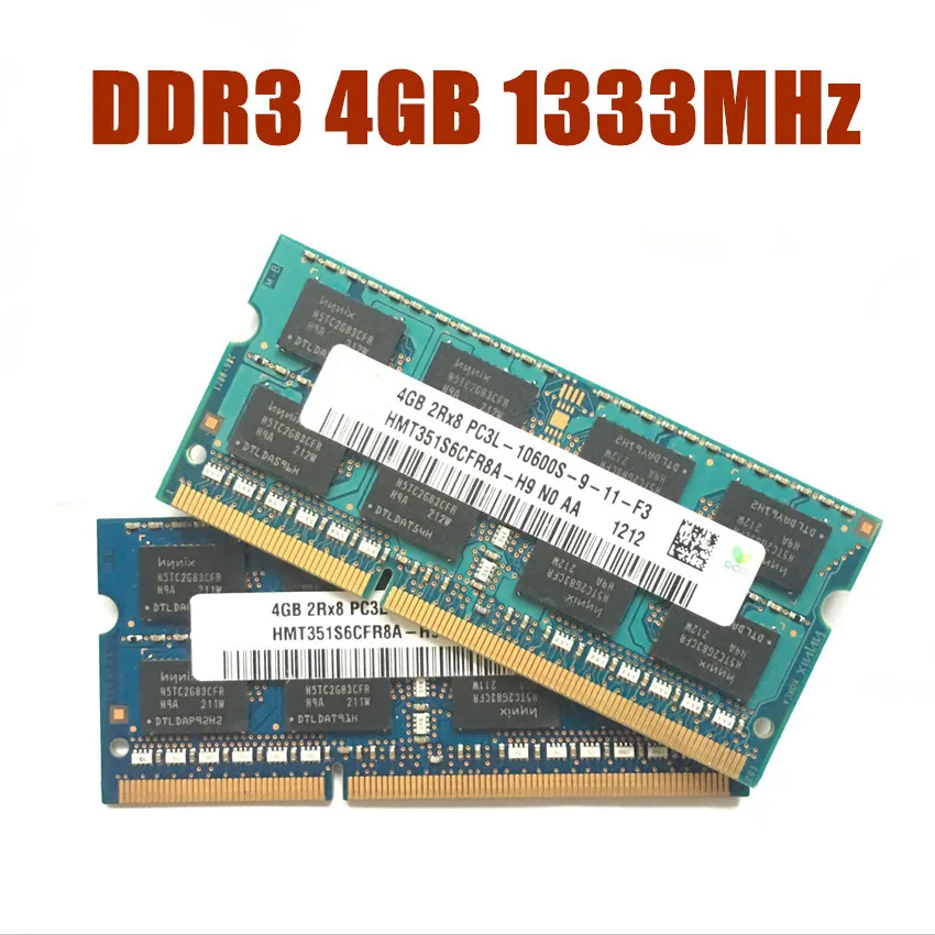 

Модуль памяти Kcmsywj для ноутбука DDR3, 4 Гб, 1333 МГц, 4G, модуль для ноутбука DDR3L, RAM SODIMM, чипсет Hynix