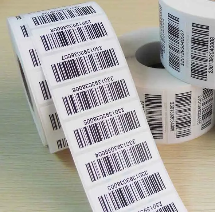 Custom 1000pcs/lot Sticker Printing Barcode EAN UPC bar code labels/serial numbers stickers HD+any size Shoe LOGO lables | Дом и сад