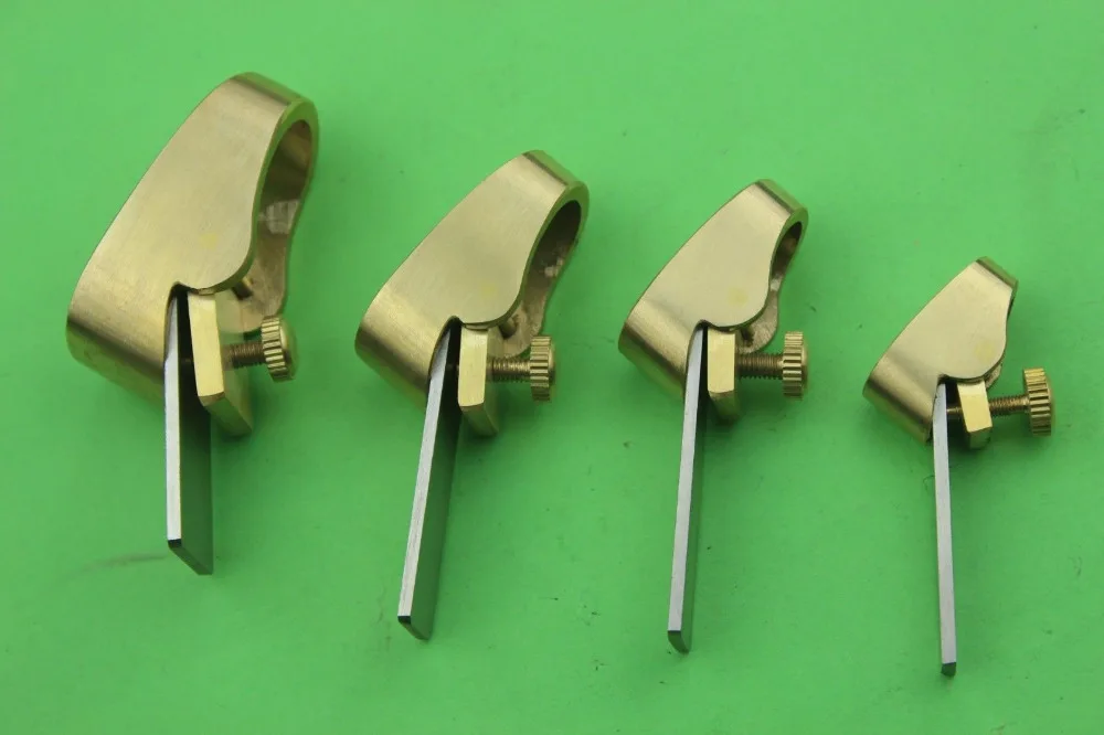 4 шт. латунные самолеты скрипка делая столярные инструменты самолет|tool and die