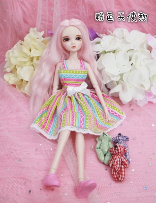 BJD SD кукла девочка игрушка кукла 1/6 макияж вручную blyth кукла игрушка подарок для DIY BJD - Цвет: 22