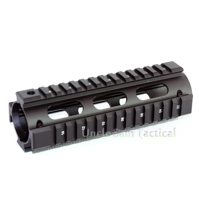 6 7 дюймов тактический AR 15 M4 Handguard карабин рис Quad Rail 2 шт. Drop In с креплением для