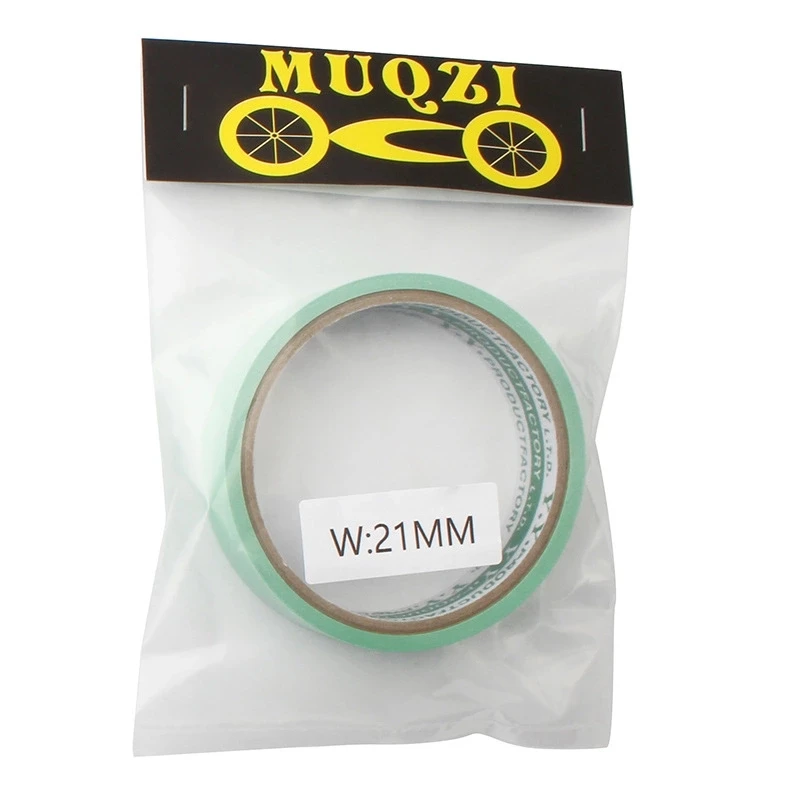 21mm MUQZI 10 м бескамерные обода клейкие ленты Ширина 16/18/21/23/25/27/29/31/33/35 мм для горного велосипеда, руль для шоссейного велосипеда, колеса велосипеда карбоновые - Цвет: 21mm