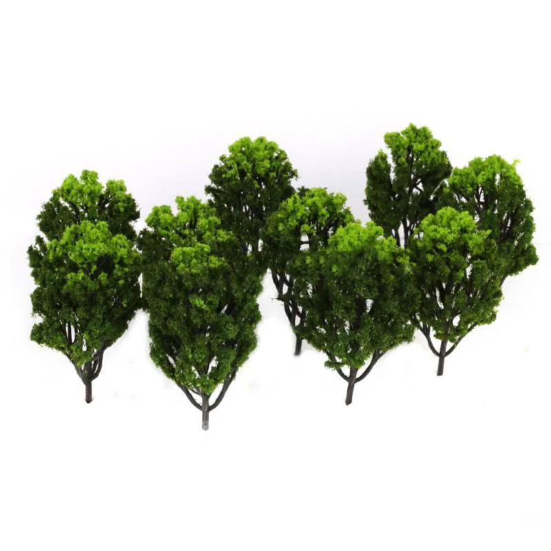 Green 10cm Diorama Model Trees Wargame Park Scenery Miniature For Train Railroad Useful Durable New Hot Latest |