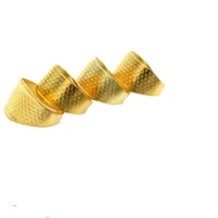 4pcs quality 16mm finger thimbles metal shield sewing grip protector pin needle shield