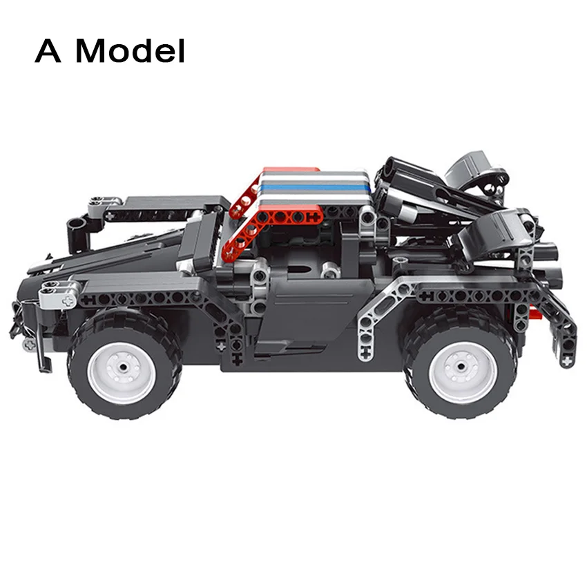 DIY Technic строительный блок набор для автомобиля трансформирующий