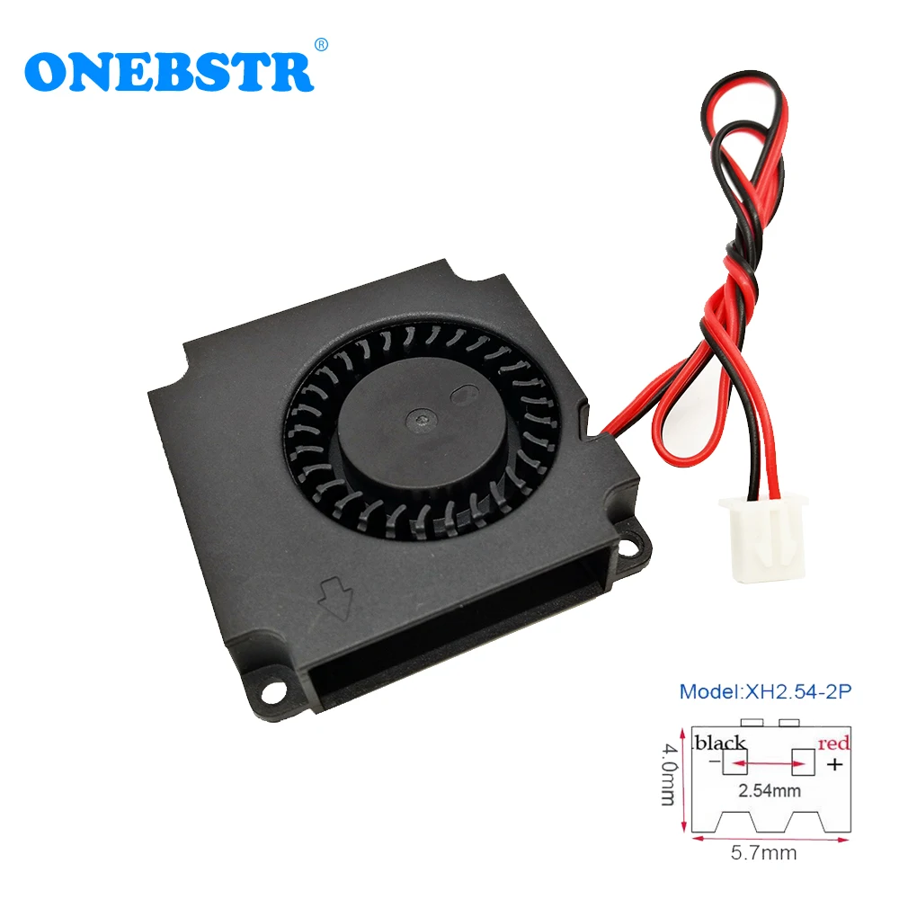 

4010 Blower Brushless Fan 12V Hydraulic Bearing 40x40x10mm XH2.54-2P Terminals For 3D Printer Parts Free Shipping