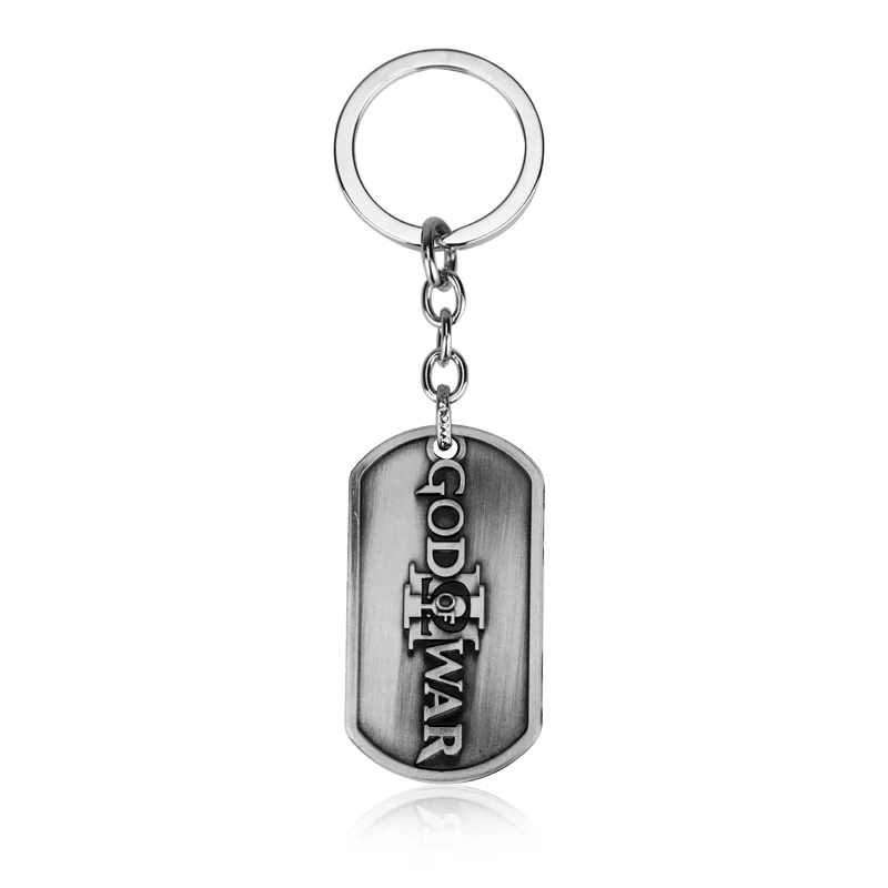 K223-silver Модная Игра God Of War 4 Kratos брелки с топорами Подвески винтажные Мстители 3 Тор топор молоток брелок для женщин и мужчин ювелирные изделия подарок - Цвет: K223-silver