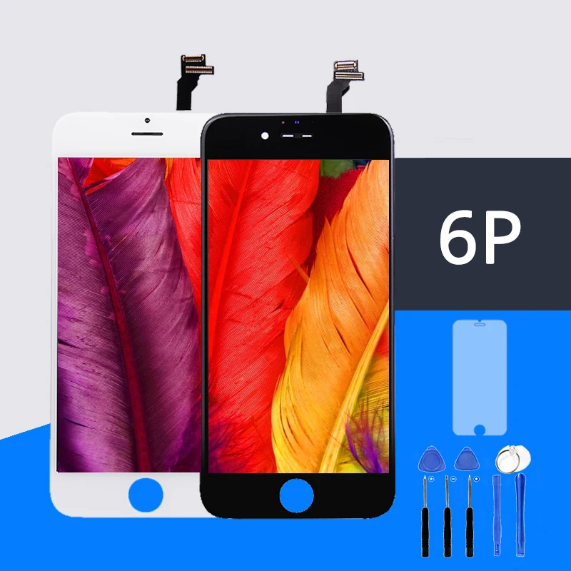 1 шт./лот сменный ЖК экран AAA для iPhone 6 Plus с дигитайзером сенсорного экрана без