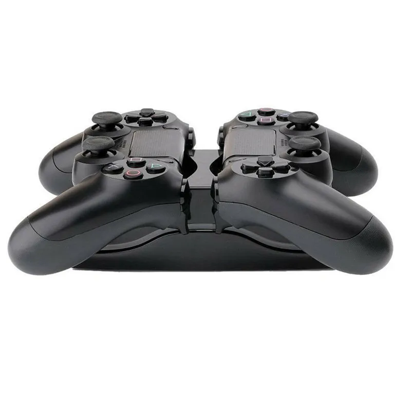 Зарядное устройство для PS4 с двойным пультом дистанционного управления синий