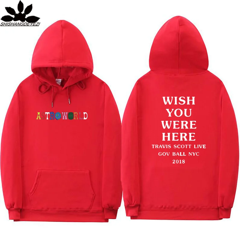 Трэвисс Скотт ASTROWORLD WISH YOU WAS HERE толстовки модные буквы ASTROWORLD Толстовка уличная Мужская Женская пуловер Толстовка