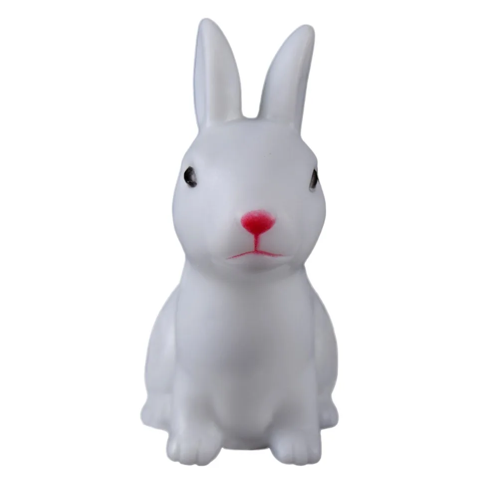 Look!Plastic Rabbit Night Light Switch DC 0-5W Holiday Children Lights Animal LED Christmas Lamps | Освещение