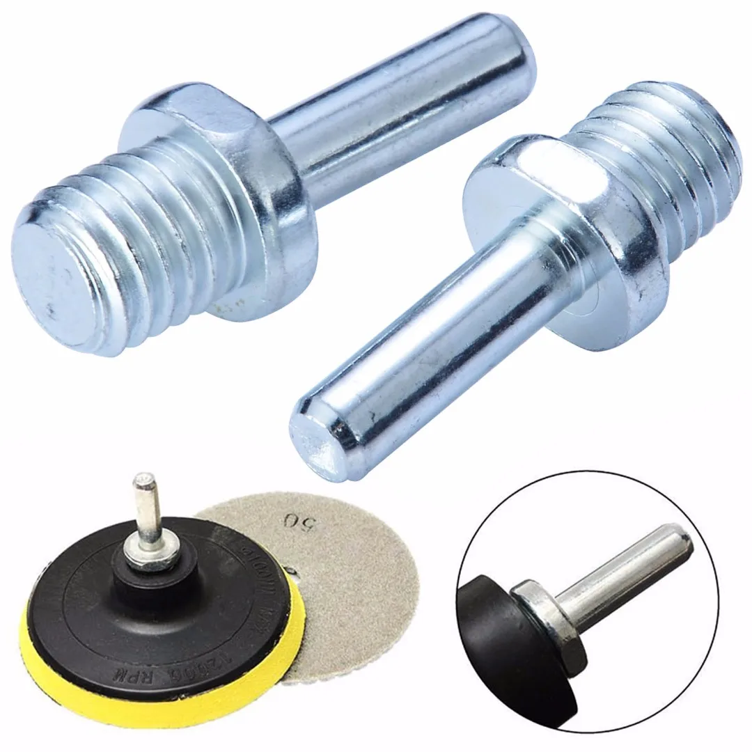 2 шт. Подушечка для полирования M14 винтовой шпиндель дрель адаптер авто машины