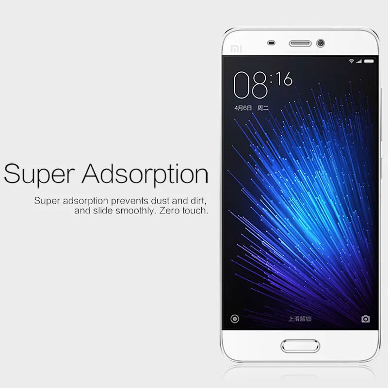 Супер прозрачная защитная пленка для Xiaomi Mi 5/M5 Nillkin прозрачная матовая защита экрана против отпечатков пальцев для Xiaomi Mi 5