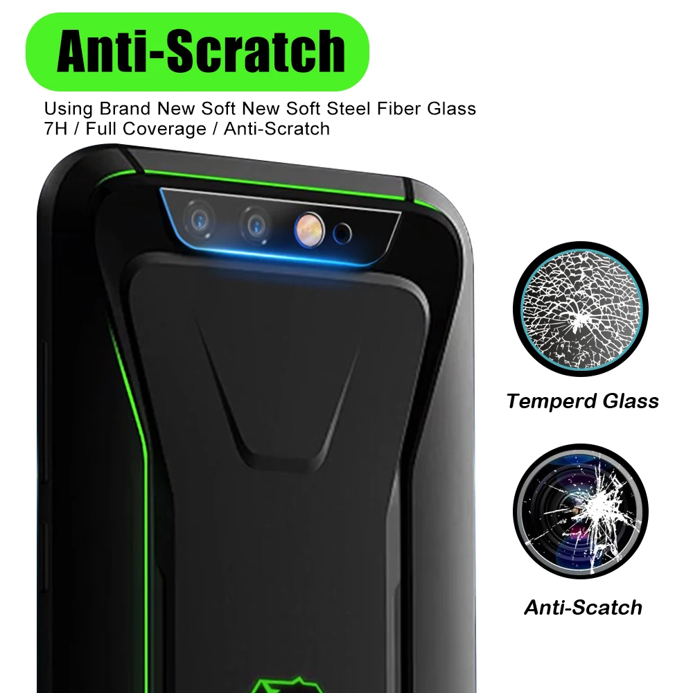 Для Xiaomi Black Shark Защита объектива камеры Тонкая Защитная пленка для камеры стекло для Black Shark объектив камеры Закаленное стекло пленка