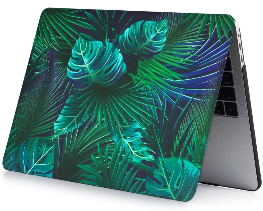 Цветочный корпус с рисунком защитный жесткий чехол сумка для Apple Mac Macbook Air 11 13 Pro