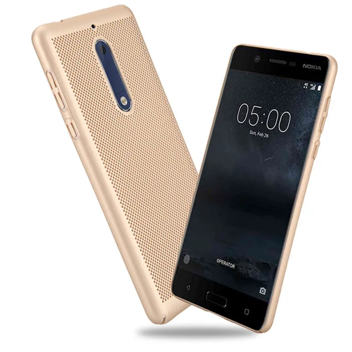 Чехол для Nokia 3 5 6 8 9 охлаждающий корпус с отводом тепла задняя крышка в виде сот