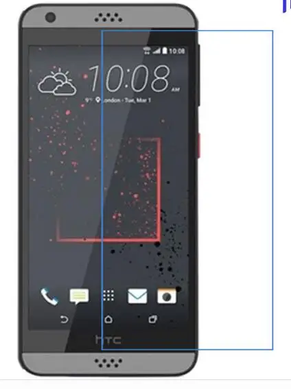 2 шт./Лот HD прозрачная защитная пленка для HTC 601E cone mini m4 экрана телефона