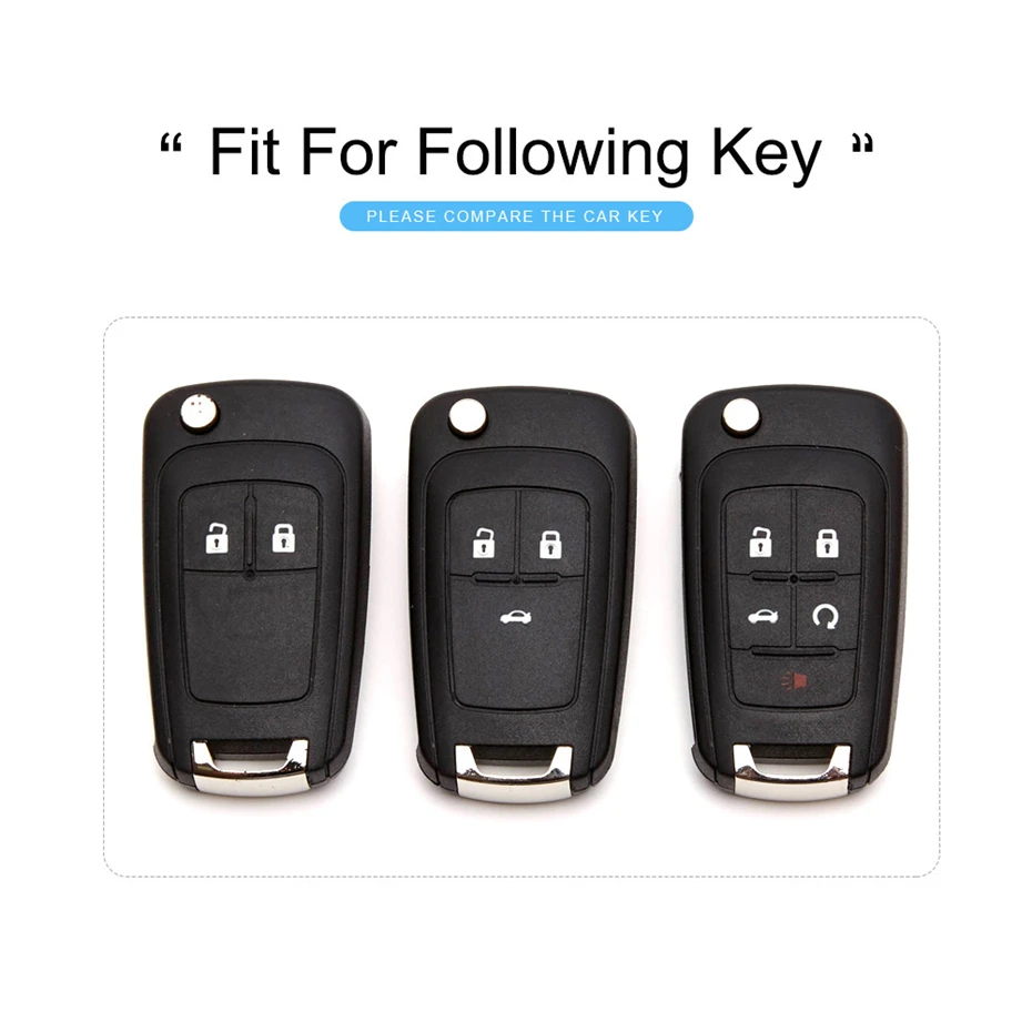 Кожаный чехол для автомобильного ключа защитный Opel Astra G Mokka Insignia Vectra Meriva Corsa Zafira