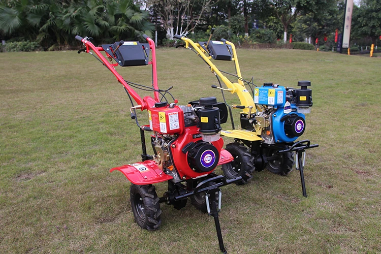 Почвофреза с дизельным двигателем 186F сельскохозяйственные культиваторы