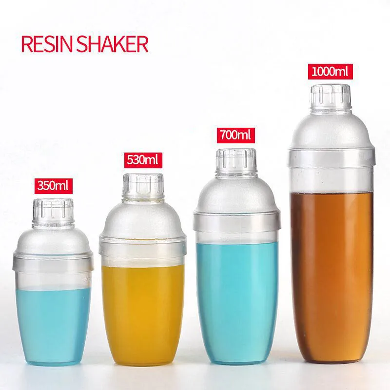 PC шейкеры для коктейлей формула причастия тусклый лак шейкер весы посуда напитков Бостон стаканы