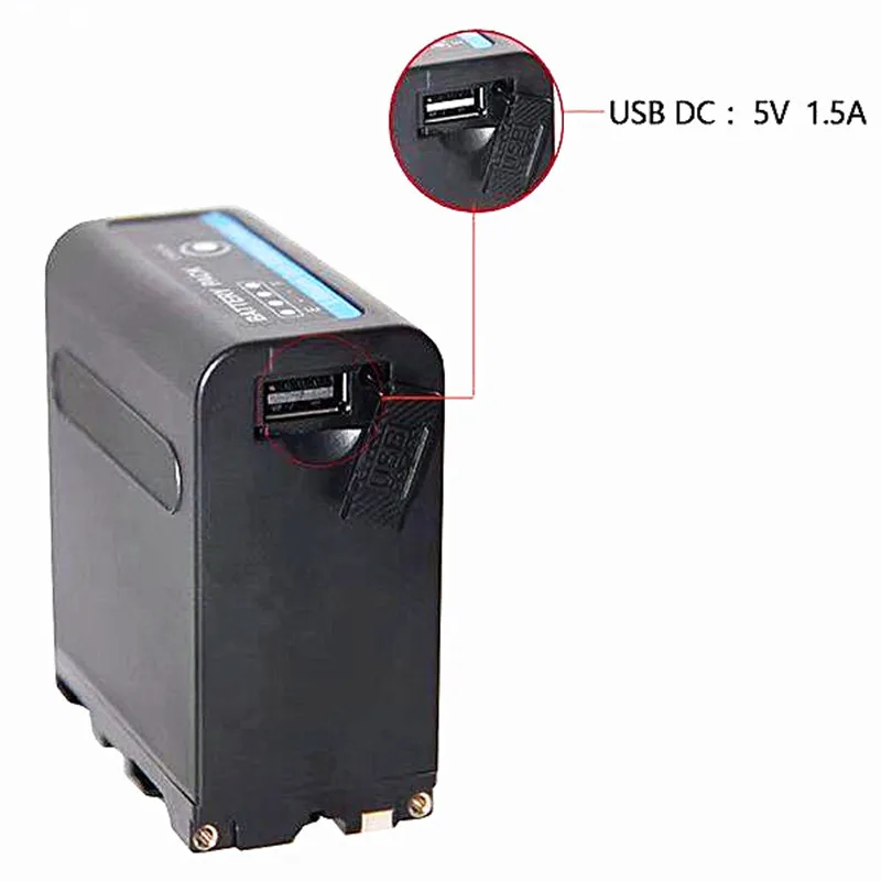 Аккумулятор WHCYonline 8800 мАч NP-F980D NP F980D F970 F960 для SONY MC1500C 190P 198P F950 MC1000C HD1000C V1C Z5C Z7C PD198P 150P