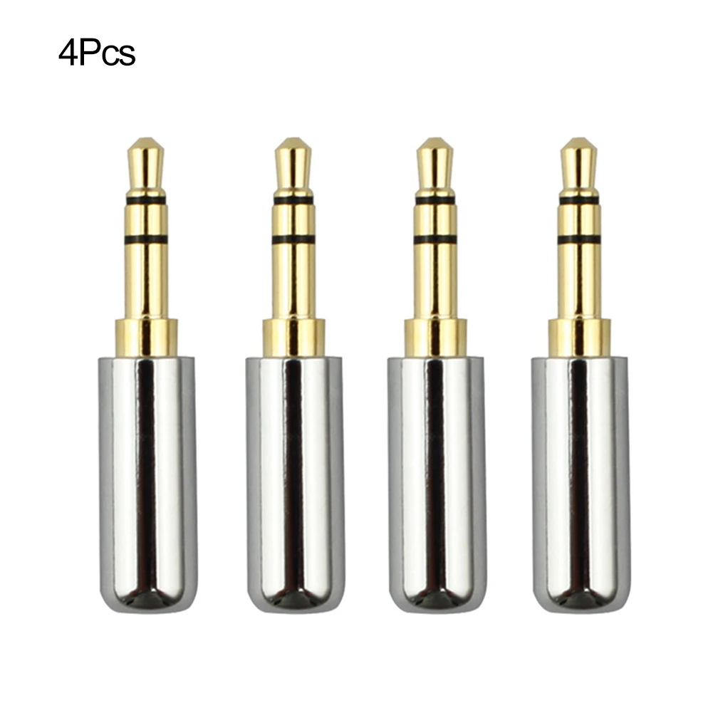 4 шт. DIY Repair 3,5 мм переменного тока 3-полюсный аудио наушники разъем Jack разъем