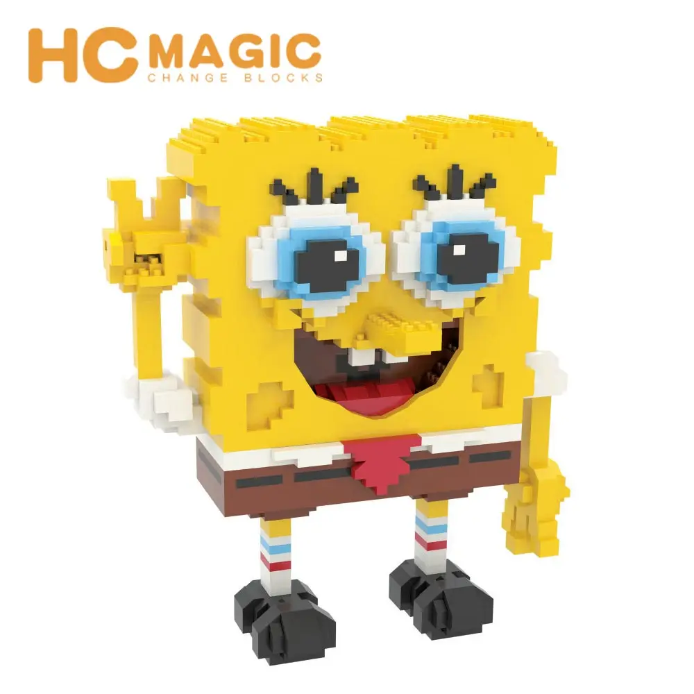 HC MAGIC 9007 Детский конструктор Из алмазной губки для университета детские подарки