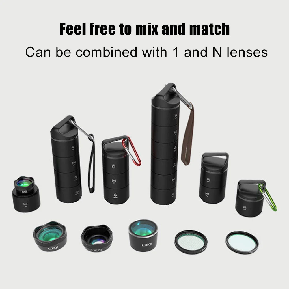 2019 Горячая коробка для хранения объектива мобильного телефона Портативный