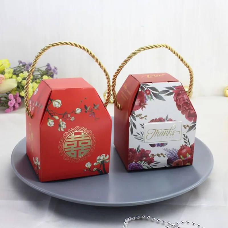 Креативная большая бумажная коробка конфет для свадебных торжеств коробки