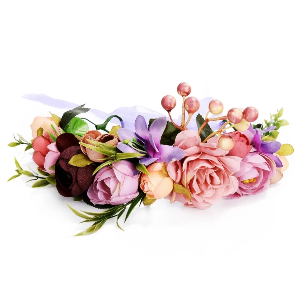 Гирлянда с цветами ручной работы 1 шт.|crown crown|coloring crownsfor brides |