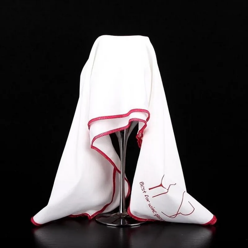 Салфетка для чистки Винных Бокалов профессиональная салфетка стекловолокна