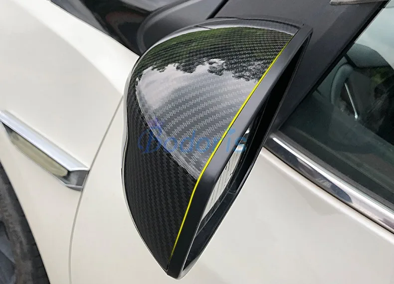 Для Nissan Juke 2014 2015 2016 2017 2018 углеродное волокно цветное зеркало для двери Накладка на