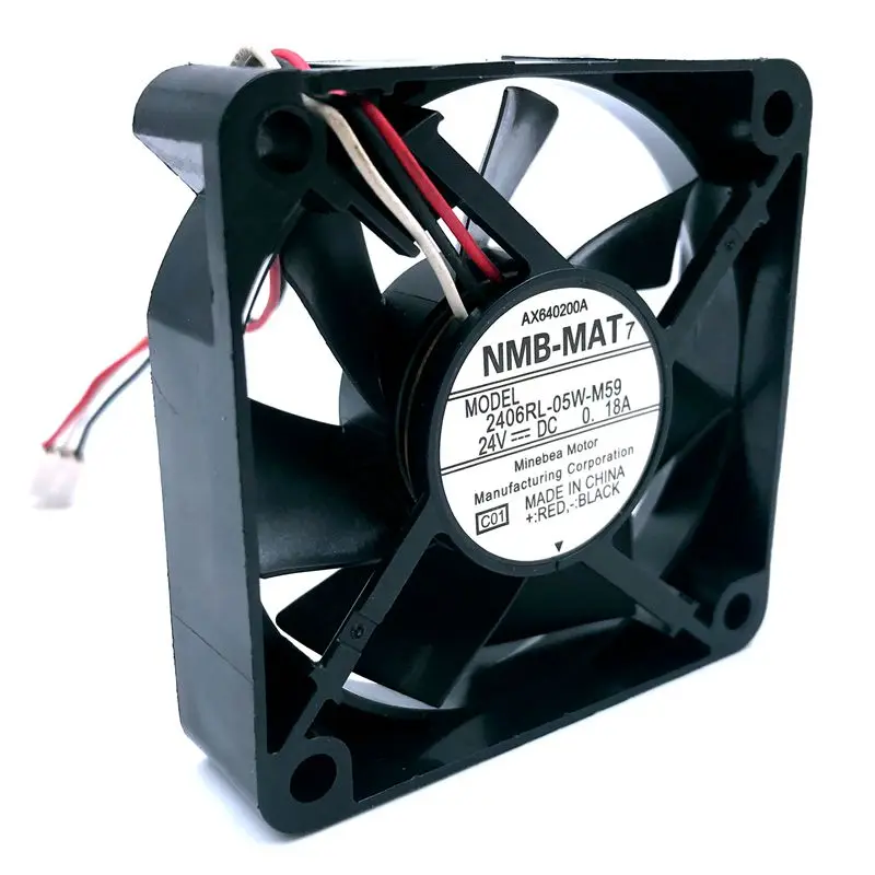 Новый вентилятор 24 В для NMB 2406RL 05W M59 6015 6 см 60*60*15 мм dc24в 0.18A инверторный охлаждающий