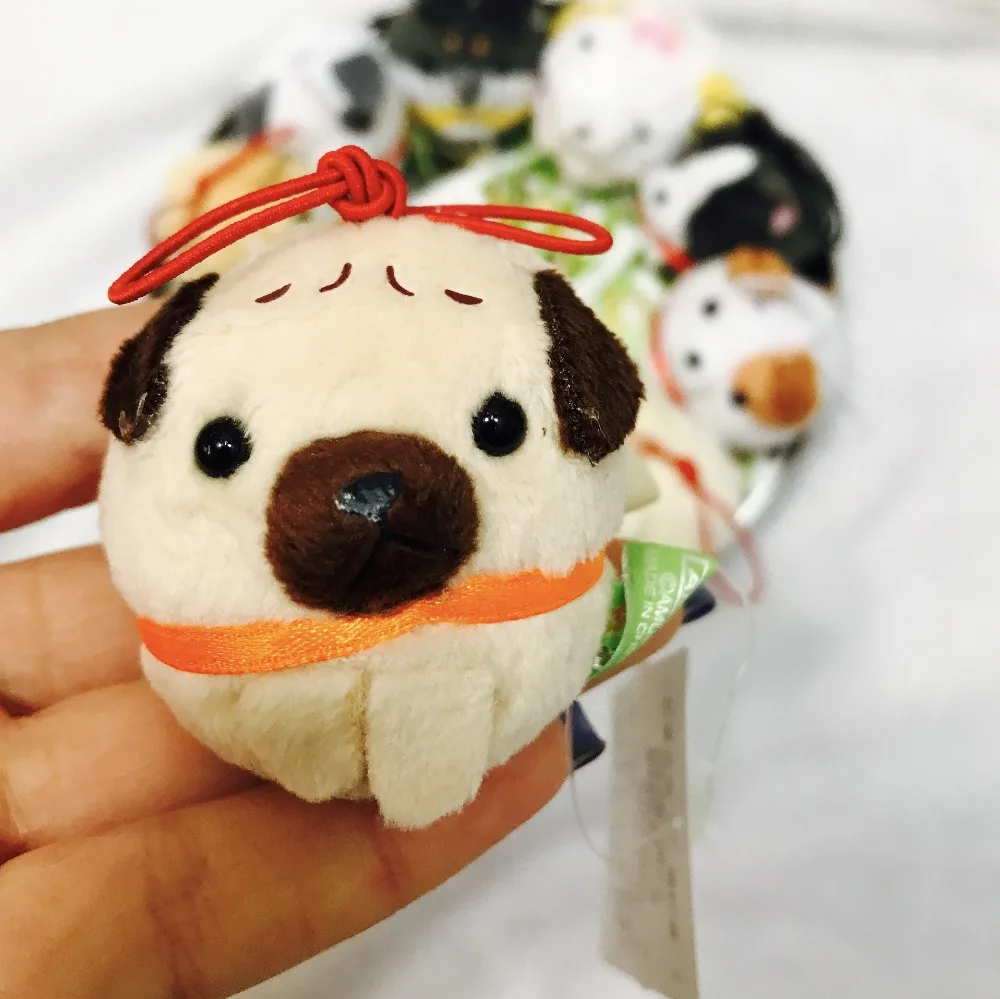 8 шт./компл. Плюшевые kawaii японский косплей Shiba Лисья Секретная служба (Inu подвеска в