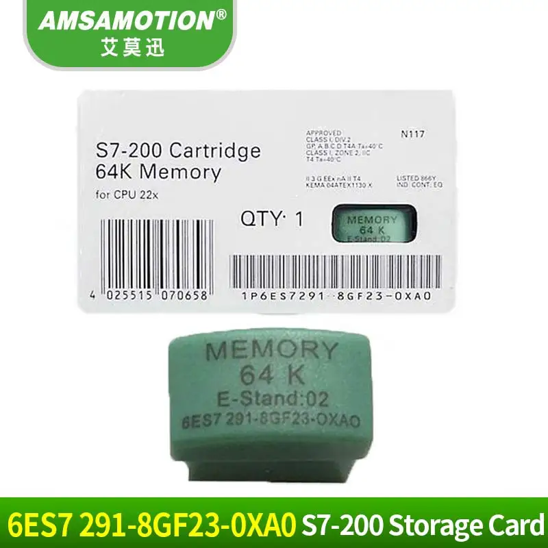 Подходит для Siemens S7 200 PLC 256K память 22X CPU карта памяти 6ES7291 8GH23 0XA0 64K 8GF23