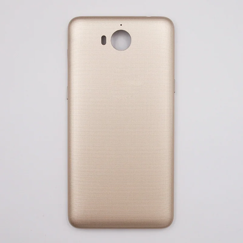 Grid Gold BaanSam батарейный задний Чехол для huawei Y6 /Y5 с кнопками громкости питания - Цвет: Grid Gold