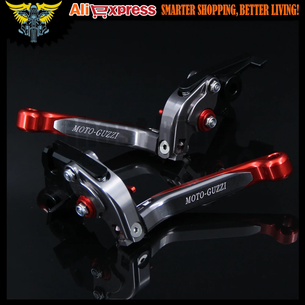 ЧПУ Регулируемая Складная Выдвижная мотоциклов сцепные рычаги для MOTO-GUZZI