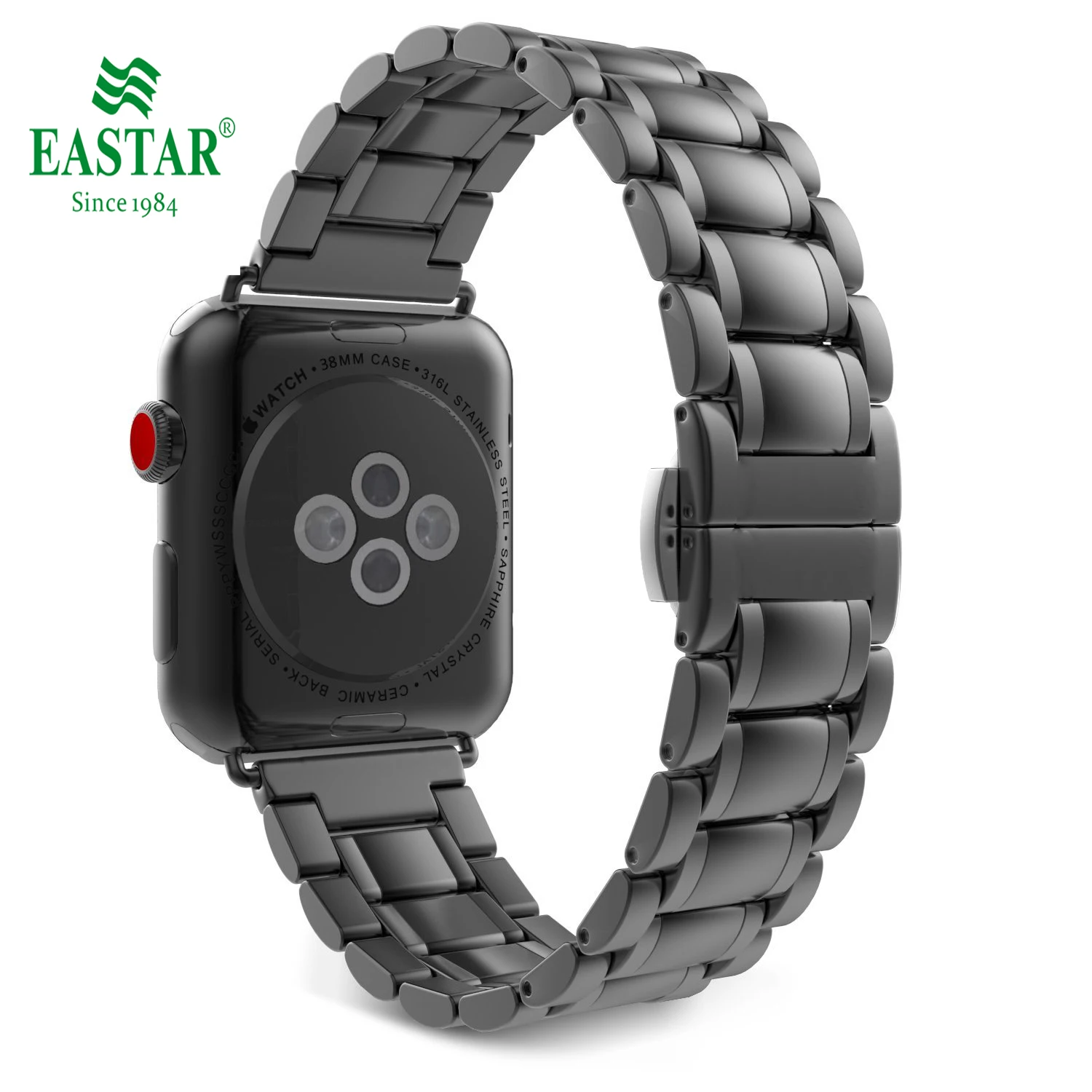 Ремешок Eastar для Apple Watch Band 42 мм 38 44 40 сменный Браслет из нержавеющей стали наручных